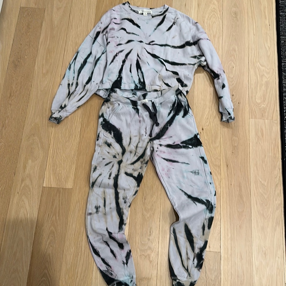 Vintage Havana woman’s tie dye small sweatsuit